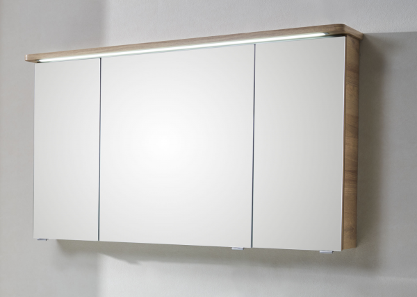 Pelipal 4005 Spiegelschrank mit LED-Kranzbeleuchtung 120 cm breit