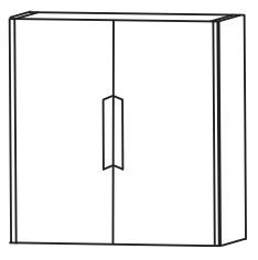 Puris d.light Bad-Oberschrank 62 cm breit OGA416A1G