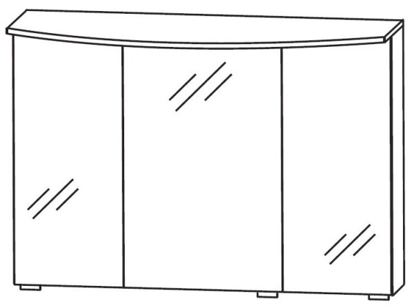 Puris Vuelta Bad-Spiegelschrank 90 cm breit S2A439S 3 / S2A439SF3