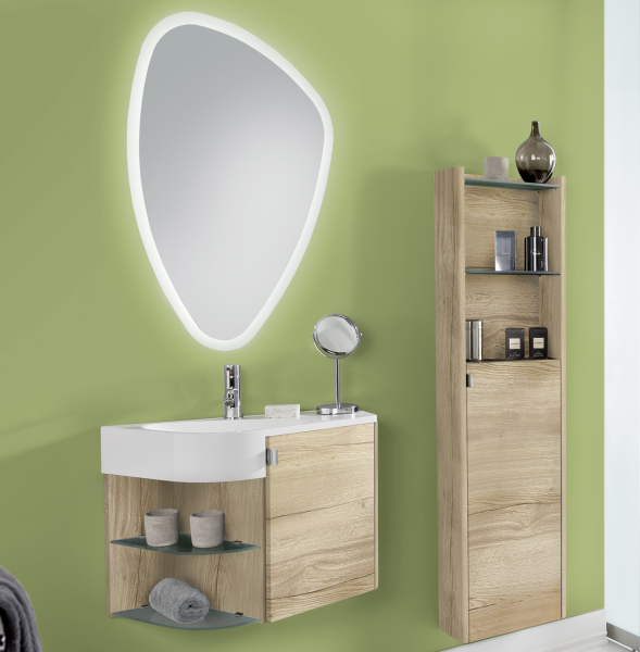 Marlin Gästebad 3010.3 – Sun Badmöbel Set 65 cm breit