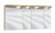 Spiegelschrank 140 cm SET40143L, Spiegelschrank S2A 4390 13: 3 Spiegeldrehtüren auf Trägerplatte, 2 Mittelwände, 6 Glasfachböden, 1 Schalter-Steckdosen-Element, inkl. Converter 30 Watt Spiegelschrank S2A 4350 13: 1 Spiegeldrehtür auf Trägerplatte, 2 Glasf
