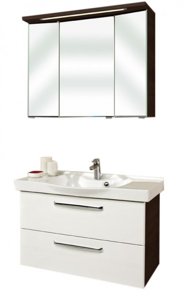 Pelipal TrenTino Badmöbel Set 92 cm breit - Spiegelschrank wählbar