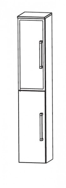Puris WoW Bad-Hochschrank 30 cm breit HNA033B