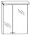 Spiegelschrank 60 cm S2A436A20R