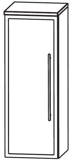 Puris Crescendo Bad-Highboard 30 cm breit HBA513B7