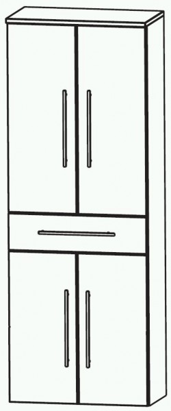 Puris Swing Bad-Hochschrank 60 cm breit HNA056A7M