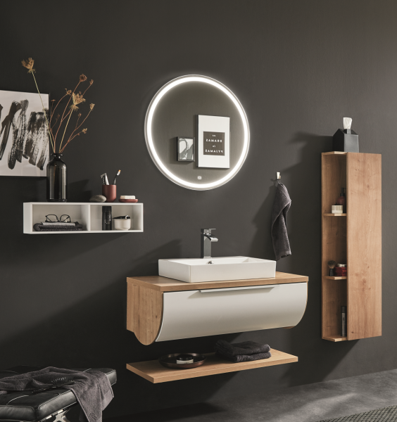 Puris Rounds Badmöbelset 7 - 120 cm