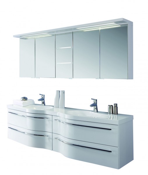 Puris Swing Badmöbel Set 180,6 cm breit kombinierbar