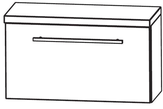 Puris Star Line Bad-Unterschrank 60 cm breit UMA216A7K