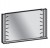 800045/801045 Hängespiegel 1 Glas-Ablageboden mit LED-Beleuchtung beidseitig, 10,6 W Breite: 122 cm / Höhe: 76,8 cm / Tiefe: 14,6 cm