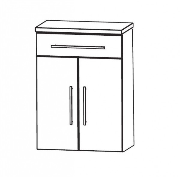 Puris Speed Bad-Highboard 60 cm breit HBA556A