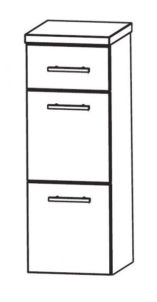 Puris WoW Bad-Highboard 30 cm breit HBA563A