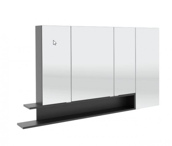Puris c!puro Spiegelschrank - 135 cm