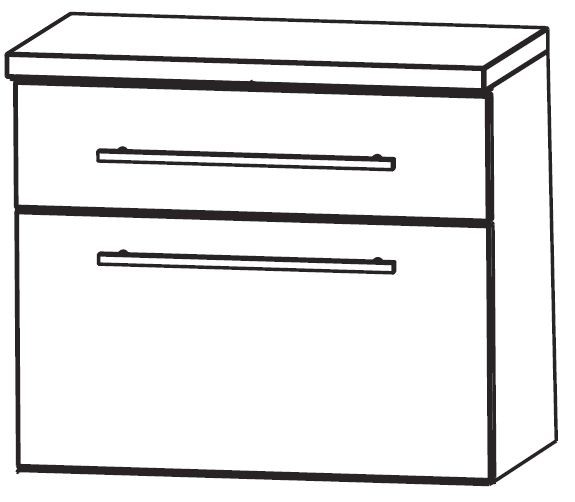 Puris Crescendo Bad-Unterschrank 60 cm breit UNA346A7M