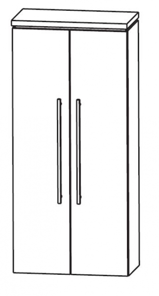 Puris Cool Line Bad-Mittelschrank 60 cm breit MNA846A5
