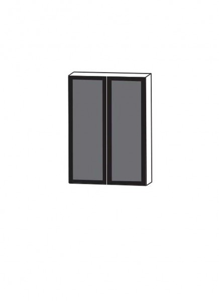 Puris Vialli Oberschrank 60 cm breit mit Rauchglas - OGA5162