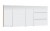 Spiegelschrank 140 cm SET40146R, bestehend aus Spiegelschrank (S2A 4390 1D) 3 Doppelspiegeltüren 2 Mittelwände, 6 Glasfachböden 1 Schalter-Steckdosen-Element bestehend aus Spiegelschrank (S2A 435B 1D L) 1 Doppelspiegeltür 2 sandgestrahlte LED-Lichtfenster