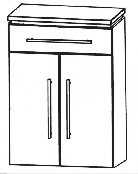 Puris Cool Line Bad-Highboard 60 cm breit HBA556A5M