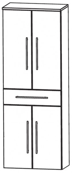 Puris Crescendo Bad-Hochschrank 60 cm breit HNA056A7M