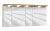 Spiegelschrank 140 cm SET40143R, Spiegelschrank S2A 4390 13: 3 Spiegeldrehtüren auf Trägerplatte, 2 Mittelwände, 6 Glasfachböden, 1 Schalter-Steckdosen-Element, inkl. Converter 30 Watt Spiegelschrank S2A 4350 13: 1 Spiegeldrehtür auf Trägerplatte, 2 Glasf