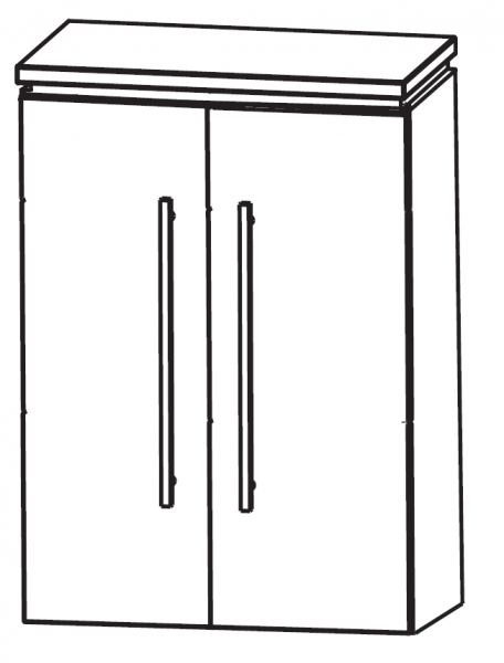 Puris Cool Line Bad-Highboard 60 cm breit HBA516A5