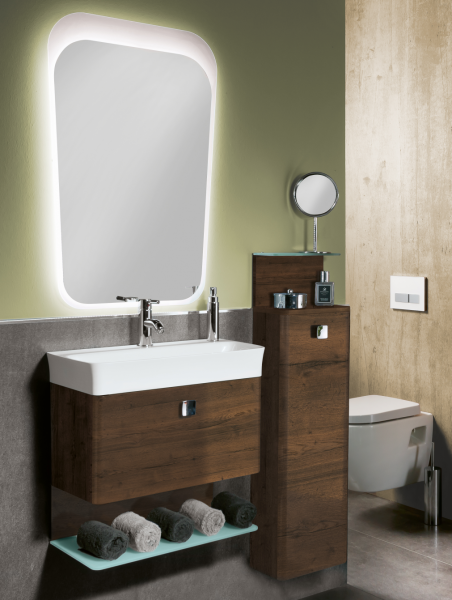 Marlin Gästebad 3010.2 - Ocean Badmöbel Set 60,1 cm breit