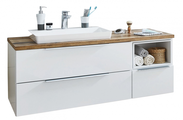 Puris Aspekt Waschtisch mit Unterschrank - 130 cm breit