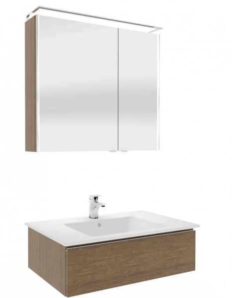 Marlin Bad 3290 Badmöbel Set - 80 cm breit