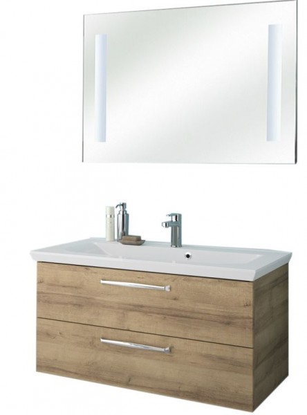 Pelipal TrenTino Badmöbel Set 110 cm breit - Spiegel wählbar
