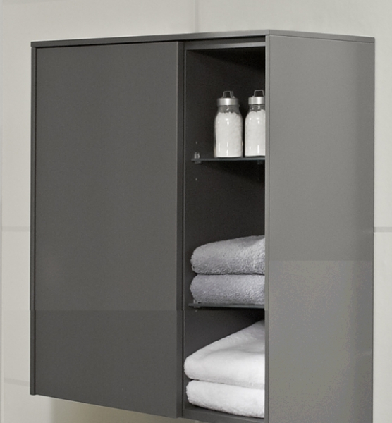 Pelipal 6010 Bad-Wandschrank mit Regal 57 cm breit 6010-WSR 01