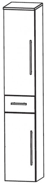 Puris Star Line Bad-Hochschrank 30 cm breit HNA053A7M