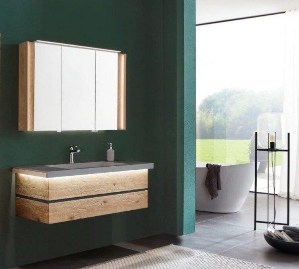 Thielemeyer Fresh Massivholz Badmöbelset 800080/801080 - Vorschlag 6 - 122 cm