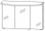 Spiegelschrank 120 cm S2A432S2
