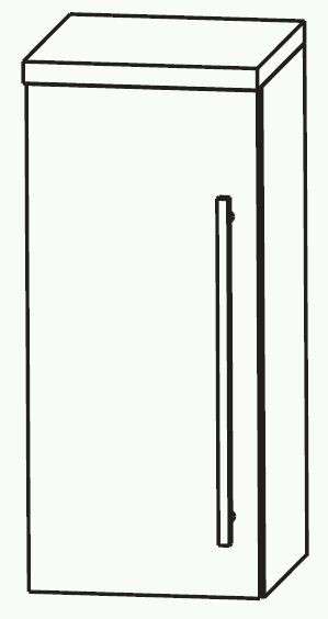 Puris Swing Bad-Oberschrank 30 cm breit OGA413A7