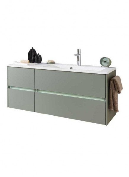 Pelipal 6010 Waschtisch mit Unterschrank 113 cm breit 4 Auszüge – Becken Rechts