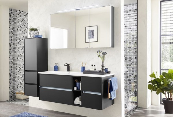 Pelipal 6010 Badmöbel Set 133 cm breit Becken Links kombinierbar