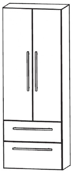 Puris Linea Bad-Hochschrank 60 cm breit HNA08605