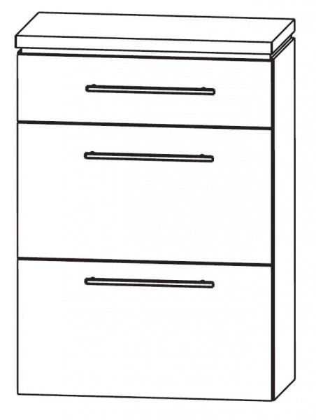 Puris Cool Line Bad-Highboard 60 cm breit HBA566A5M