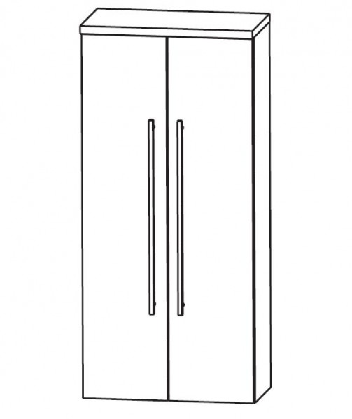 Puris Classic Line Bad-Mittelschrank mit Innenschubkästen 60 cm breit MNA846A7