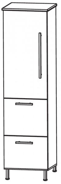 Puris Quada Bad-Mittelschrank 30 cm breit MNA773A1S L/R