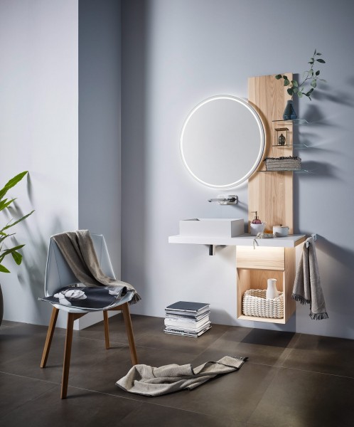 Thielemeyer Fresh Massivholz Badmöbelset 800789/801789 - Vorschlag 17 - 114 cm