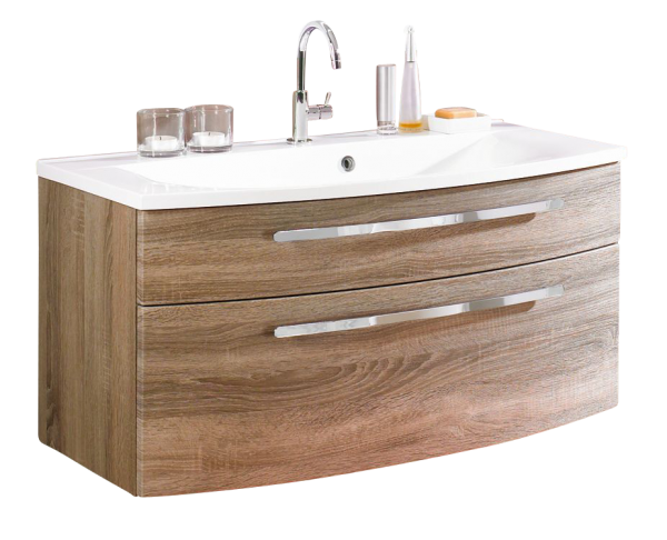 Puris Speed Waschtisch mit Unterschrank 100 cm breit