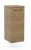 UGT513033 Unterschrank, 1 Drehtüre, 2 Glasböden, mit Abdeckplatte - Maße: 73x30x33 cm