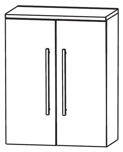 Puris Fresh Bad-Highboard 60 cm breit HBA416A01