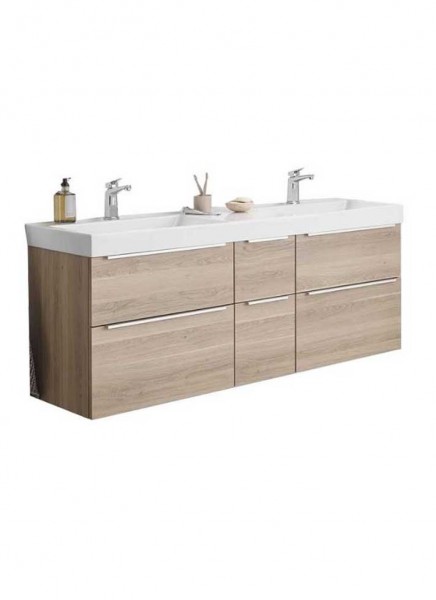 Puris c!mano Doppelwaschtisch mit Unterschrank - 152 cm