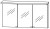 Spiegelschrank 140 cm S2A431416 - für Einzelwaschtisch-Lösung