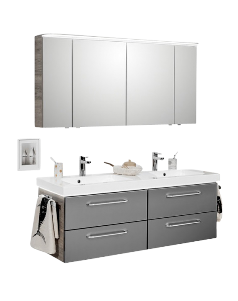 Pelipal Balto Badmöbel Set 148 cm breit – Set 3.4 - ohne Fronteinlage