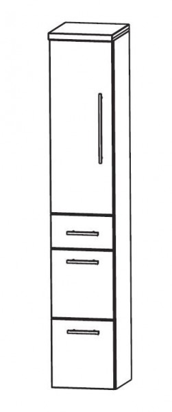 Puris Speed Bad-Hochschrank 40 cm breit HNA094A