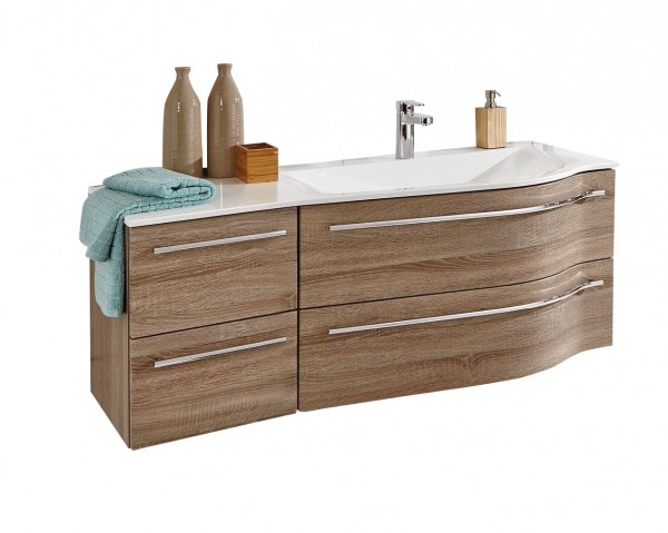 Puris Swing Badmöbel Set 120,6 cm breit kombinierbar – Becken rechts