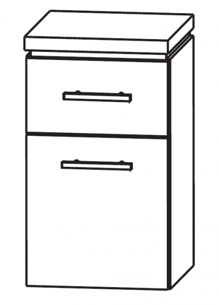 Puris Cool Line Bad-Unterschrank 30 cm breit UNA343A5M